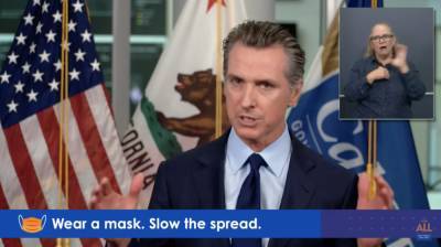 California Governor Gavin Newsom Issues Travel Advisory, Urges Quarantines As State Passes 1 Million Coronavirus Cases - deadline.com - California - Washington - county Jay - state Oregon