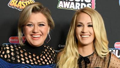 Kelly Clarkson & Carrie Underwood Both Dropped Christmas Songs Today - Listen Now! - www.justjared.com - USA