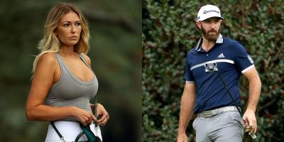 Golfer Dustin Johnson Gets Wife Paulina Gretzky's Support at The Masters - See Photos - www.justjared.com - state Georgia - Augusta, state Georgia