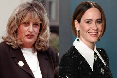 Sarah Paulson barely recognizable as Linda Tripp in ‘Impeachment’ - nypost.com - county Tripp
