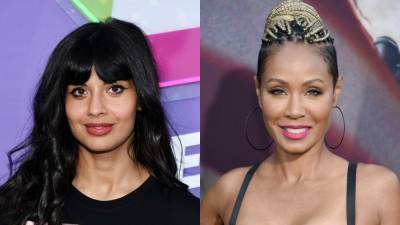 Jameela Jamil Tells Jada Pinkett Smith She Used to Dislike Her After Reading a Rumor About Her Marriage - www.etonline.com