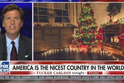 Tucker Carlson: America Is ‘the Nicest Country in the World’ Because ‘We Don’t Eat Dogs’ (Video) - thewrap.com