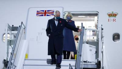 Prince Charles And Camilla Arrive In Germany For Whirlwind Trip - etcanada.com - Britain - Germany
