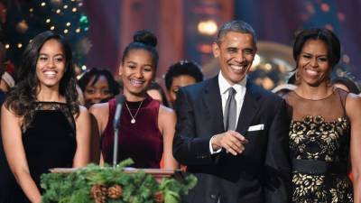 Barack Obama Reflects on His 'Absent' Father as He Dedicates Memoir to Michelle & Daughters - www.etonline.com