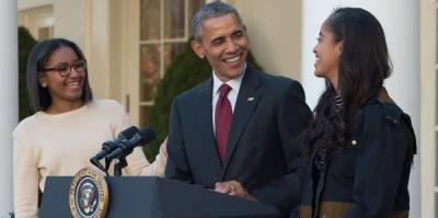 Barack Obama's 'Absent' Father Was the Reason He Promised to Put His Daughters, Sasha and Malia, First - www.elle.com