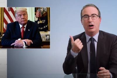 John Oliver Can’t Believe He Still Has to Talk About ‘This Asshole’ Donald Trump (Video) - thewrap.com - Jordan - Washington - county Leslie