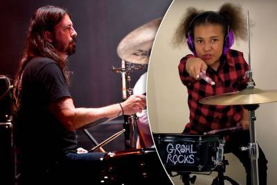 Foo Fighters’ Dave Grohl invites 10-year-old girl to co-write song - nypost.com - Britain
