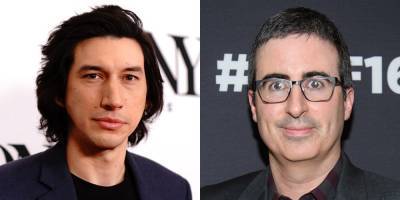Adam Driver Confronts John Oliver: 'What the F--- Are You Doing?' - www.justjared.com