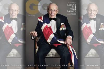 Captain Sir Tom Moore Is The Oldest British GQ Cover Star In History - etcanada.com - Britain