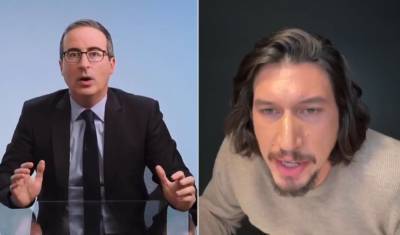 Adam Driver Hilariously Confronted John Oliver Over His Weird Sexual Jokes About Him - perezhilton.com - USA