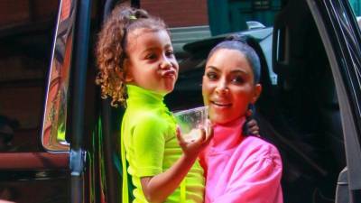 Kim Kardashian Twins With Daughter North West in New SKIMs Campaign - www.etonline.com