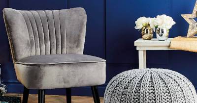 Shoppers go wild for £60 Aldi velvet chair – and it comes in grey and blue - www.ok.co.uk