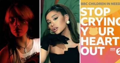 BBC Children in Need single: Ariana Grande and Billie Eilish in on Stop Crying Your Heart Out for Number 1 - www.officialcharts.com