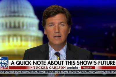 Tucker Carlson Says He’s Sticking With Fox News: ‘This Show Isn’t Going Anywhere’ (Video) - thewrap.com