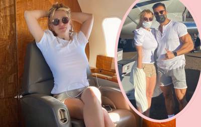 Britney Spears Runs Away To 'Work On' Herself! See Her First Birthday Vacation Pics! - perezhilton.com