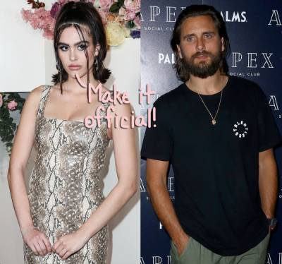 Scott Disick & 19-Year-Old Amelia Hamlin All Over Each Other In New Beach Pics -- This Couple Is ON! - perezhilton.com - Santa Barbara