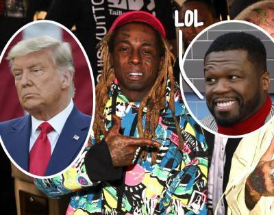 Lil Wayne Hit With Federal Weapons Charge -- And 50 Cent Tells Him To Ask Donald Trump For A Pardon! - perezhilton.com - USA - Florida