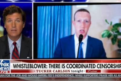 Tucker Carlson Panics Over Facebook, Google ‘Censorship Cartel’ (Video) - thewrap.com