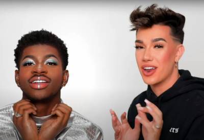 Lil Nas X Slams Haters For ‘Sexualizing’ His Makeup Collab With James Charles - etcanada.com - city Santa Claus