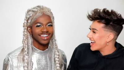 Lil Nas X Claps Back At Haters For ‘Sexualizing’ His New Makeup Video With James Charles - hollywoodlife.com