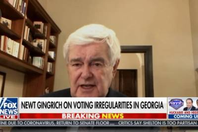 Newt Gingrich Claims Democrats Will ‘Manufacture’ Votes to Steal Georgia Runoffs (Video) - thewrap.com