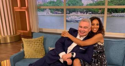This Morning guest host Rochelle Humes throws her support behind Eamonn Holmes after axe rumours - www.ok.co.uk