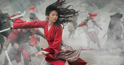 Mulan charges straight in at Number 1 on the Official Film Chart - www.officialcharts.com
