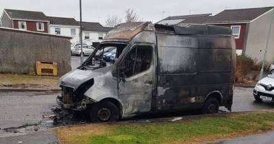 Scots mum suffers seizure and kids left terrified to come home after van torched outside house - www.dailyrecord.co.uk - Scotland
