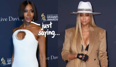 Naomi Campbell Takes Aim At 'Real Mean Girl' Tyra Banks With A SHADY Instagram Post -- Look! - perezhilton.com
