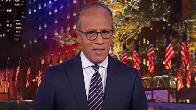 NBC's Lester Holt rips MAGA march as 'superspreader' event - www.foxnews.com - USA