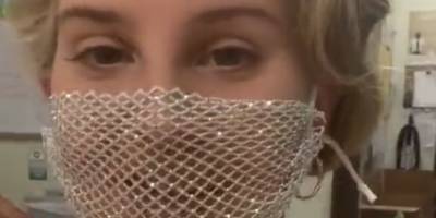 Lana Del Rey Addressed the Criticism of Her Mesh Face Mask: "The Mask Had Plastic on the Inside" - www.marieclaire.com - Los Angeles