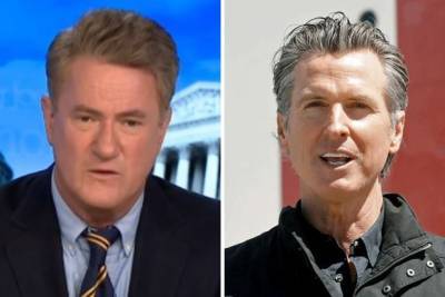 ‘Morning Joe’ Calls Out Gavin Newsom’s ‘Hypocrisy’ for Maskless Group Dinner: ‘I Can’t Even’ (Video) - thewrap.com - California
