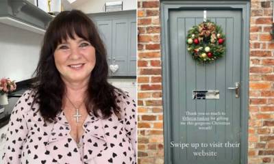 Coleen Nolan unveils stunning Christmas decorations – and we're in love - hellomagazine.com