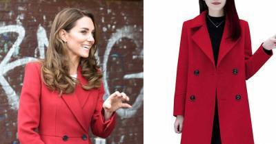 Capture Duchess Kate’s Alexander McQueen Coat Style for Under $60 - www.usmagazine.com