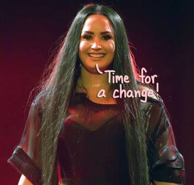 Demi Lovato Debuts New Edgy Look With Partially-Shaved Head! - perezhilton.com