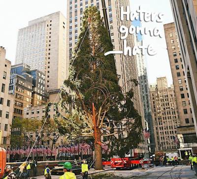 Rockefeller Center Savagely Claps Back At Haters Making Fun Of This Year's Christmas Tree! - perezhilton.com - New York - Norway