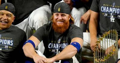 Dodgers’ Justin Turner Slammed for Celebrating World Series 2020 Win After Testing Positive for Coronavirus Mid-Game - www.usmagazine.com