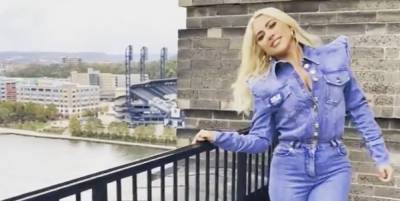 Lady Gaga Opts for an All-Denim Look While Out Campaigning for Joe Biden - www.harpersbazaar.com - Pennsylvania - city Philadelphia