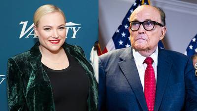 Meghan McCain Trolls Rudy Giuliani After His Hair Dye Drips On His Face During Voter Fraud News Conference - hollywoodlife.com