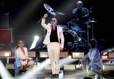 Pitbull Performs With Frontline Workers At 2020 Latin GRAMMY Awards - etcanada.com