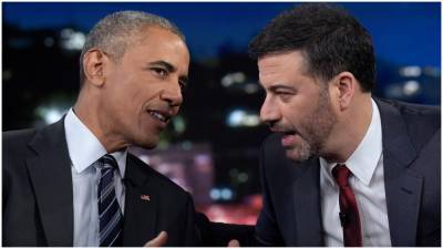Barack Obama Debunks Donald Trump’s Conspiracy Theories on ‘Jimmy Kimmel Live!’ - variety.com