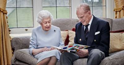 Touching photo shows The Queen celebrating her 73rd wedding anniversary with husband Prince Philip - www.manchestereveningnews.co.uk - county Windsor - Charlotte
