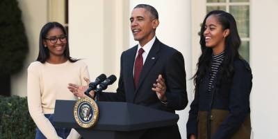Barack Obama on the 'Most Badass' Traits of His Daughters Malia and Sasha - www.elle.com