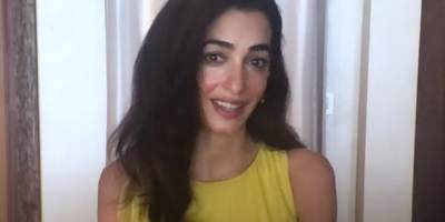 Amal Clooney Accepts an Award from the Committee to Protect Journalists - www.harpersbazaar.com