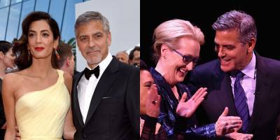 Amal Clooney Jokes That She & Meryl Streep Were Both Married to George Clooney - www.justjared.com