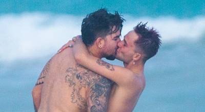 Adam Lambert Packs On PDA with New Boyfriend Oliver Gliese in Tulum - www.justjared.com - USA - Mexico