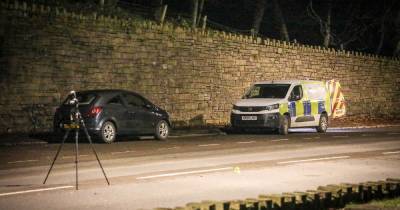 Forensic officers comb road after incident which saw it sealed off for hours - www.manchestereveningnews.co.uk - Manchester