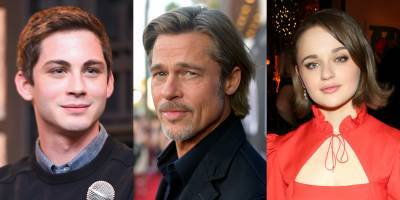 Logan Lerman Joins Cast of 'Bullet Train' with Brad Pitt & Joey King! - www.justjared.com