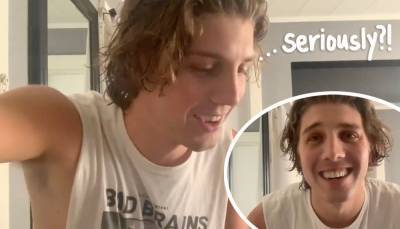 OMG! Euphoria Actor Lukas Gage Catches 'S**t Talking' Director Mocking His Apartment On Zoom! - perezhilton.com