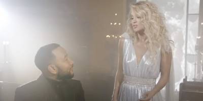 Carrie Underwood Teams Up With John Legend For Powerful & Magical 'Hallelujah' Music Video - www.justjared.com